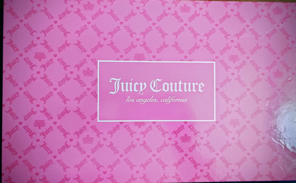 Juicy Couture Black Mini Satchel with Gold Hardware
